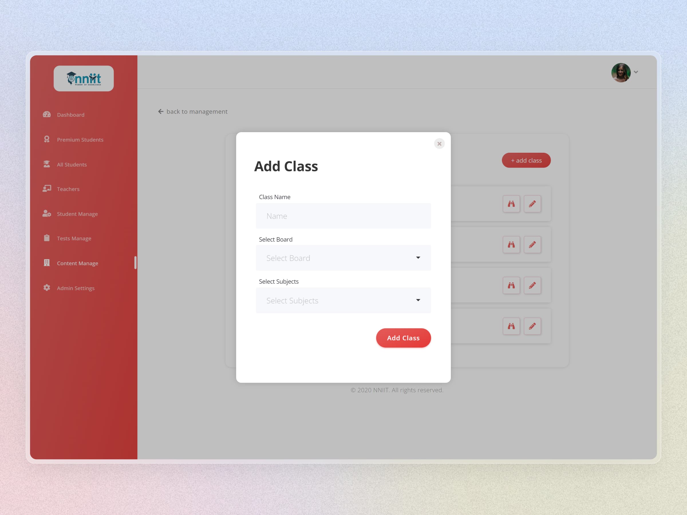 NNIIT Learning Management System | Craftnotion