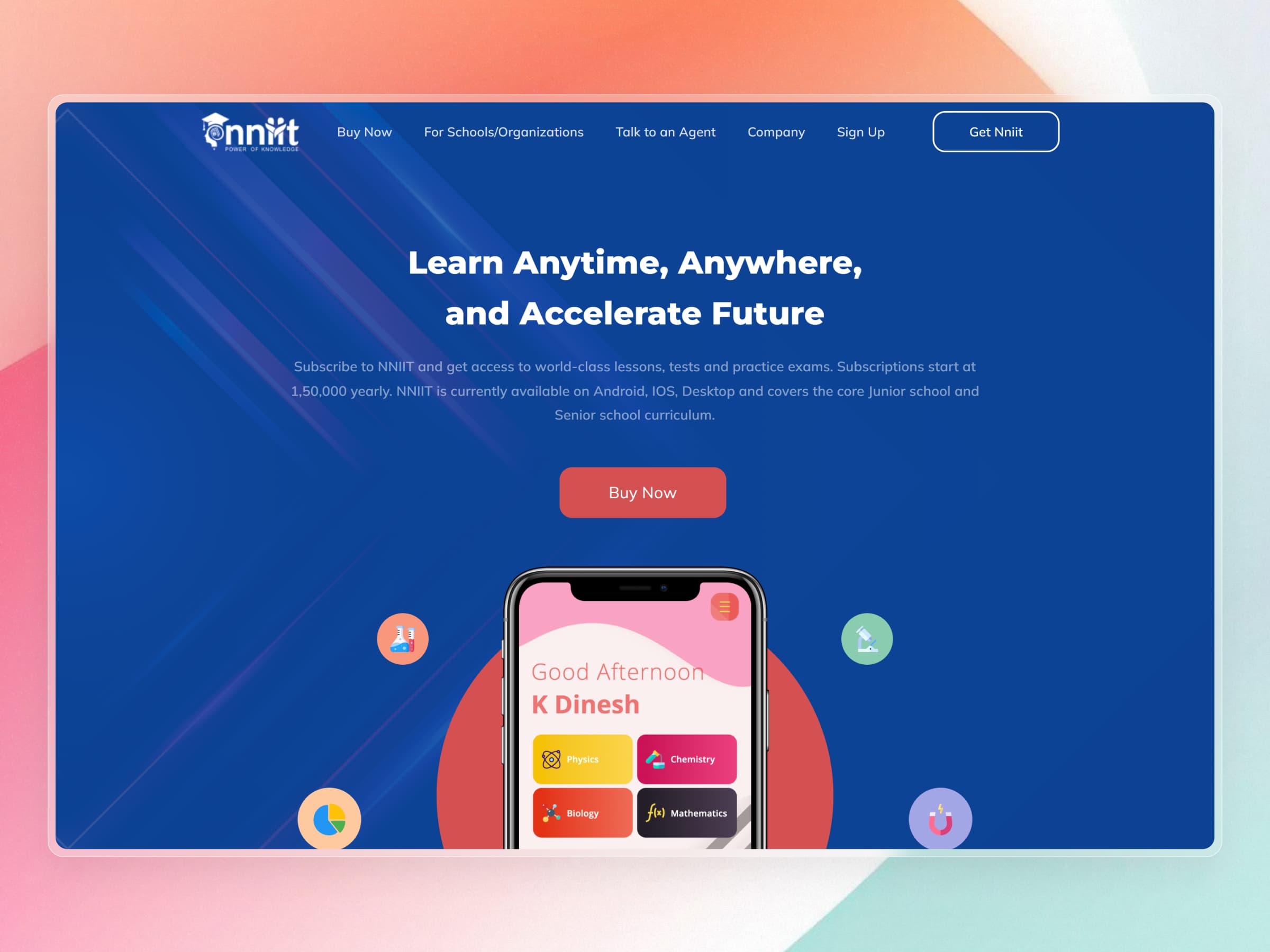 NNIIT Website | Craftnotion