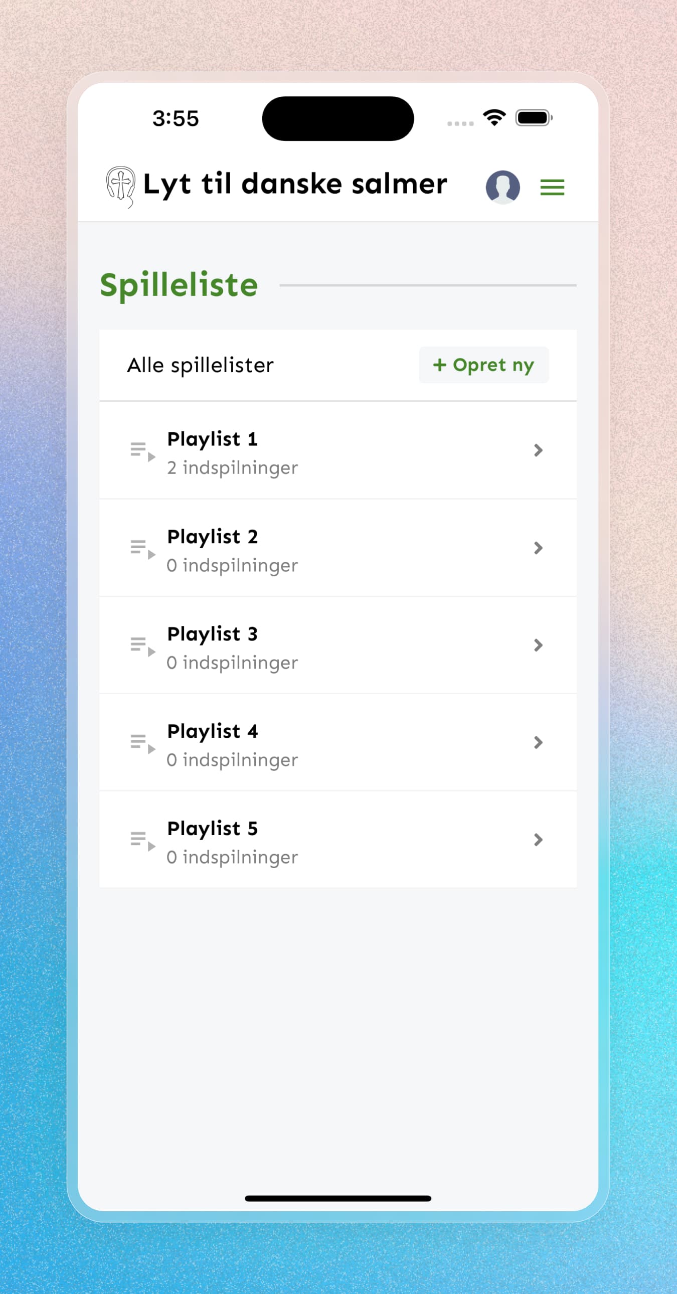 Lyt til Danske Salmer Mobile Apps | Craftnotion