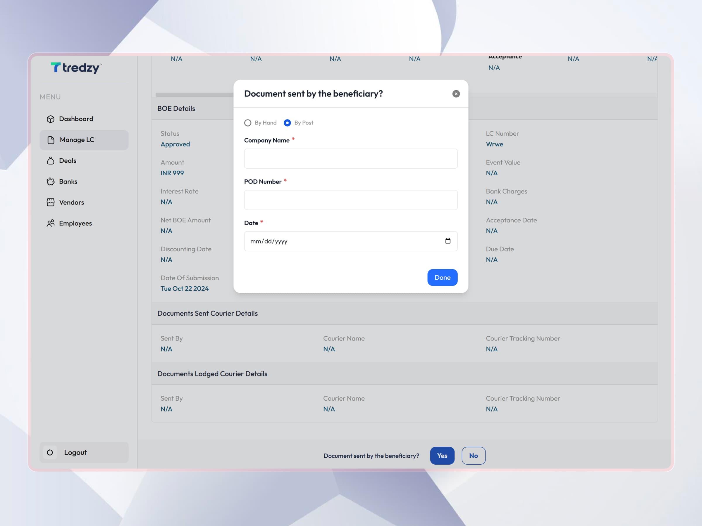 Tredzy Fintech SaaS Platform | Craftnotion
