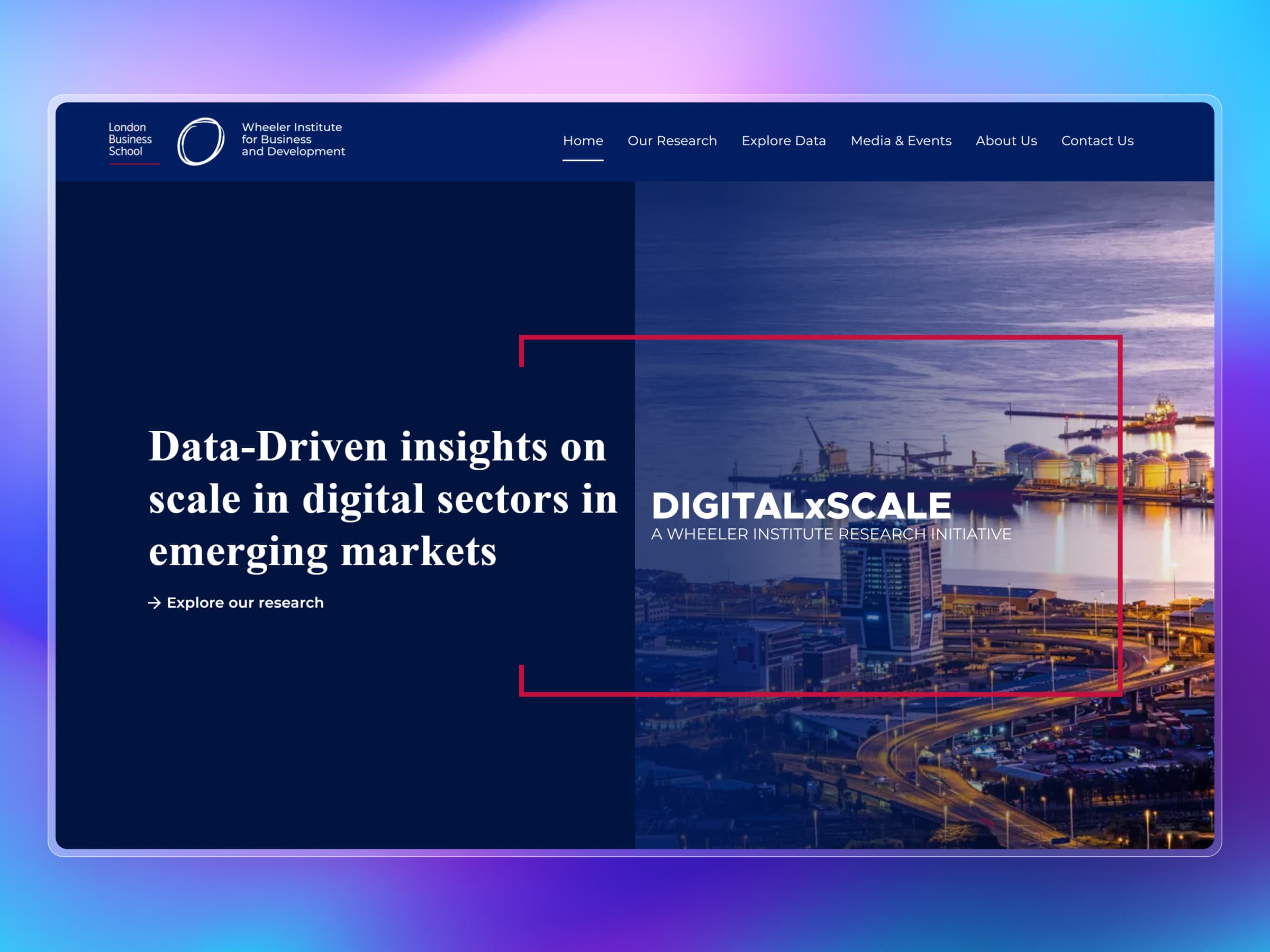 DigitalXScale | Wheeler Institute for Business and Development | Craftnotion