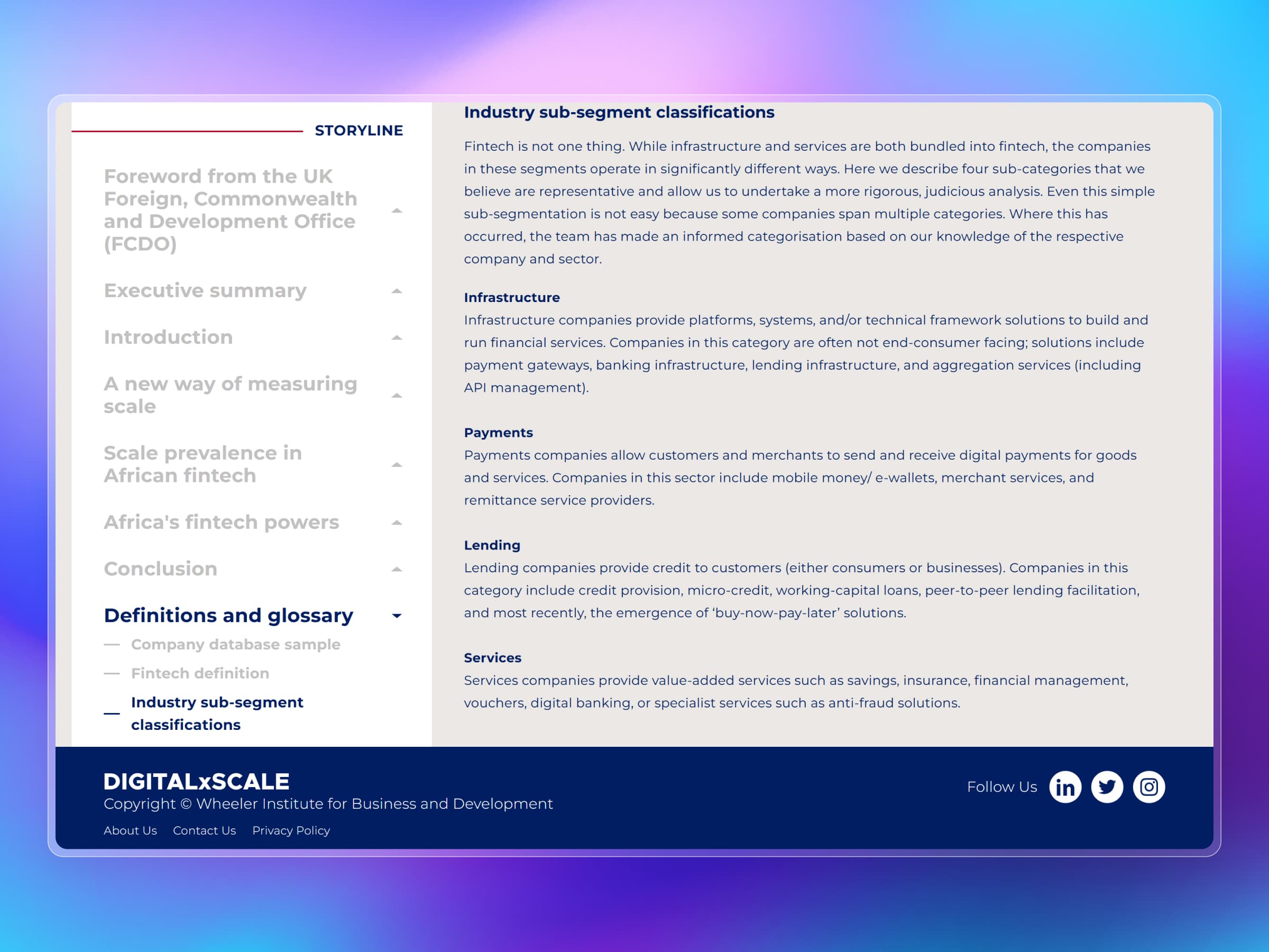 DigitalXScale | Wheeler Institute for Business and Development | Craftnotion